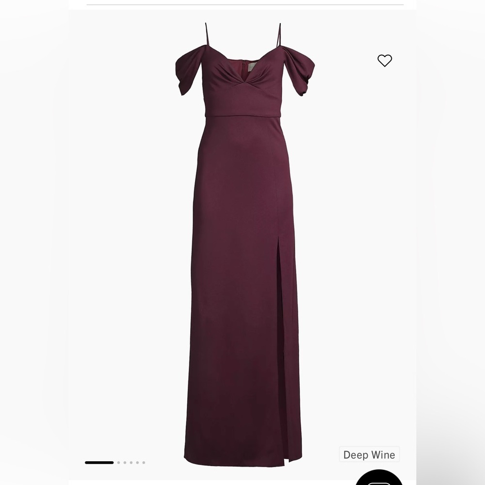 Sachin & Babi Brittany Maxi Sz 4 deep wine - Picture 3 of 5